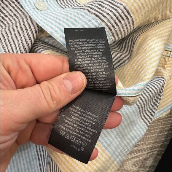 Polo Ralph Lauren Multi Stripe Button Down Classic Oxford Fit Shirt sz XL - Picture 6 of 10